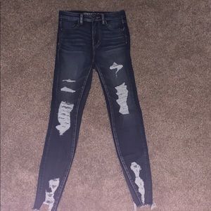 American eagle ripped jeans